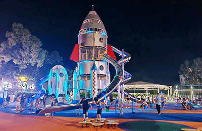 舊倉庫爆改航天主題樂園，打造茂名版“大唐不夜城”丨牧童文旅